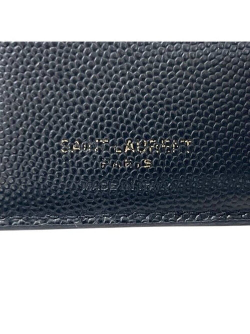 Saint Laurent Bifold Wallet Black Leather - Picture 5 of 10